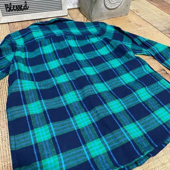 Nwt boys carters long sleeve flannel plaid shirt - Picture 7 of 7